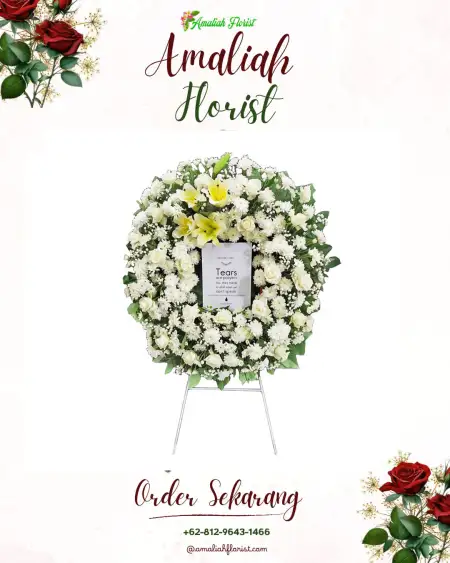 Krans Bunga Duka Priangan Baru